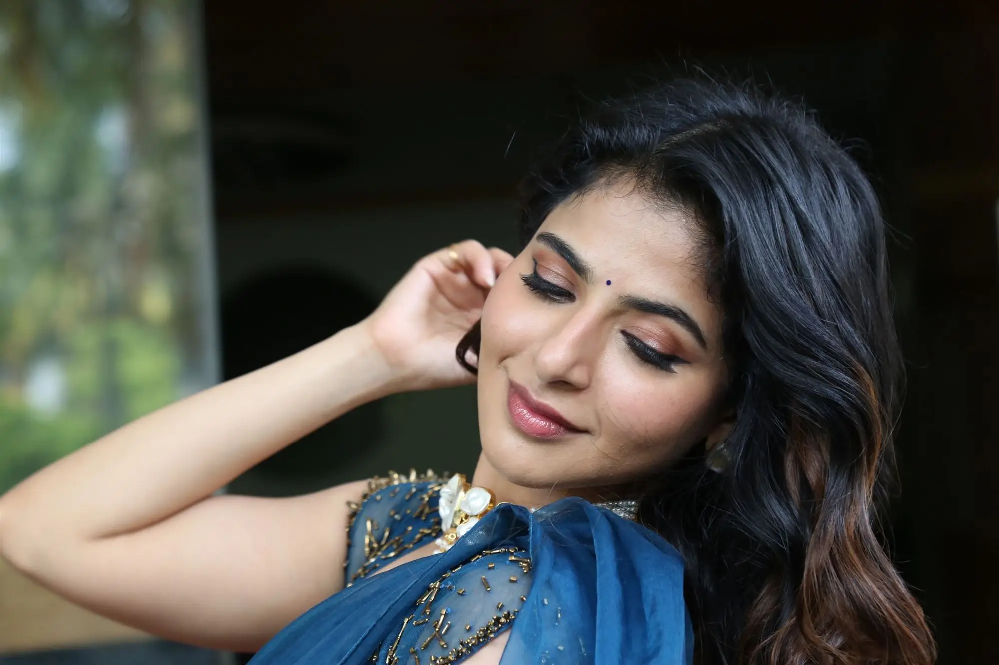 TELUGU ACTRESS ISWARYA MENON AT BHAJE VAAYU VEGAM MOVIE SUCCESS MEET 10